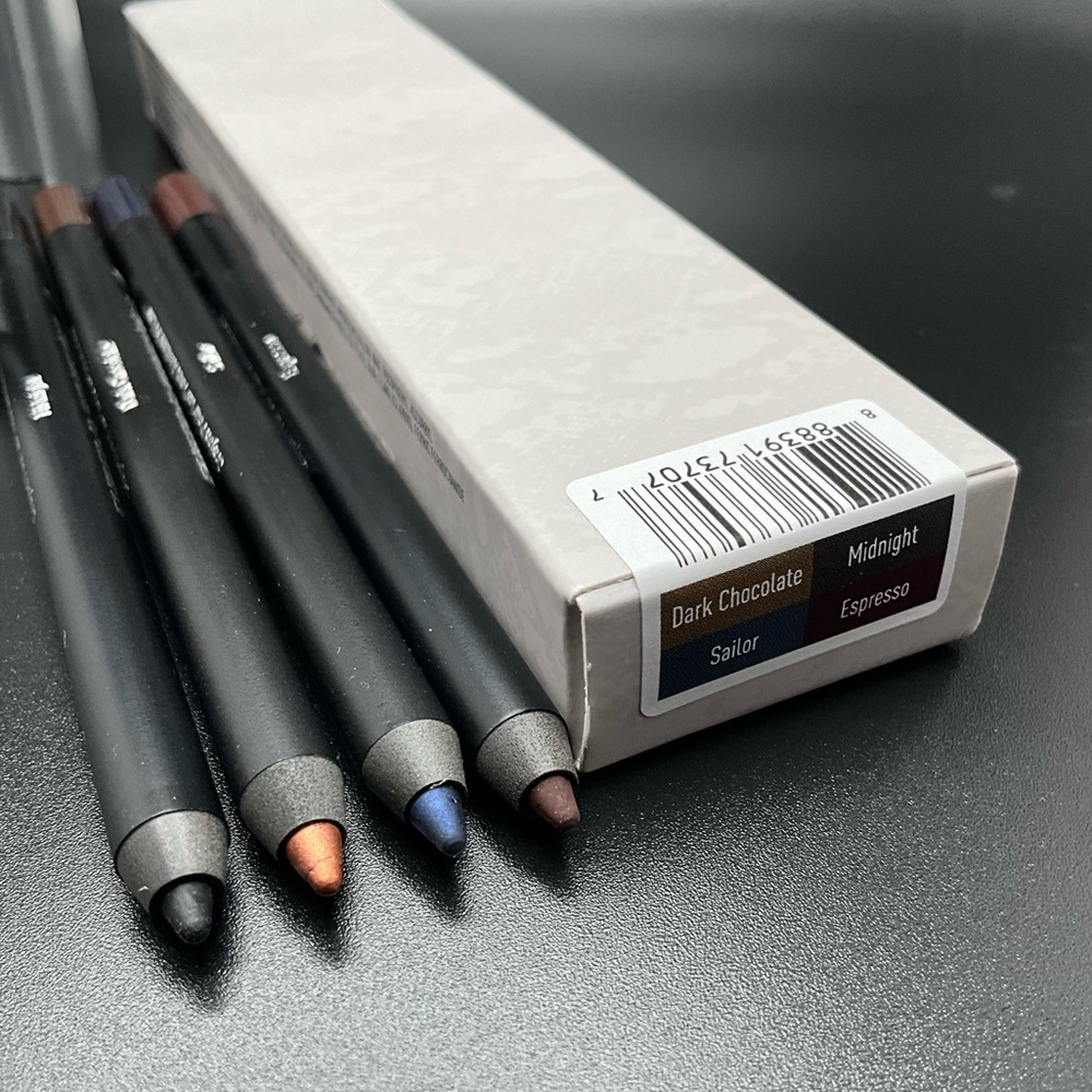 Mally evercolor starlight eyeliner 4 piece set with MALLY SHARPENER